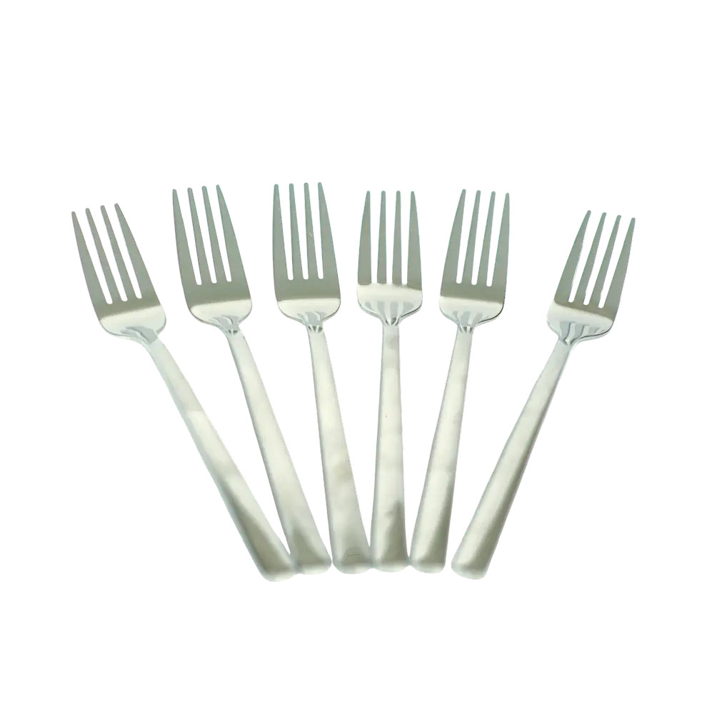 Prime Stainless Steel Dinner Fork Set (6 Pieces)
