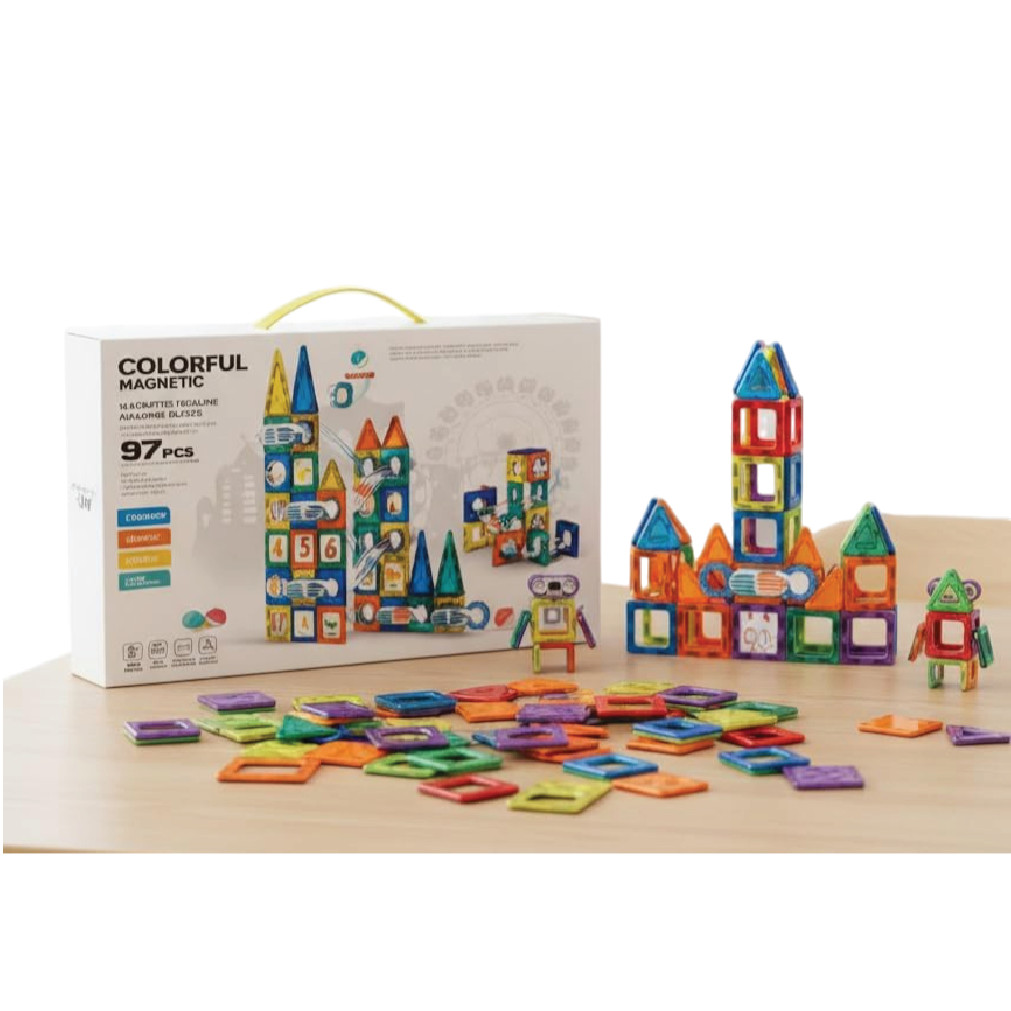 Smart Magnetic Blocks Set (97 Pcs)