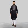 Buy Black Panjabi for Men Online in Bangladesh