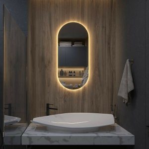 2x3 Feet Crystal Double-Coated LED Mirror – Premium Quality & Modern Design